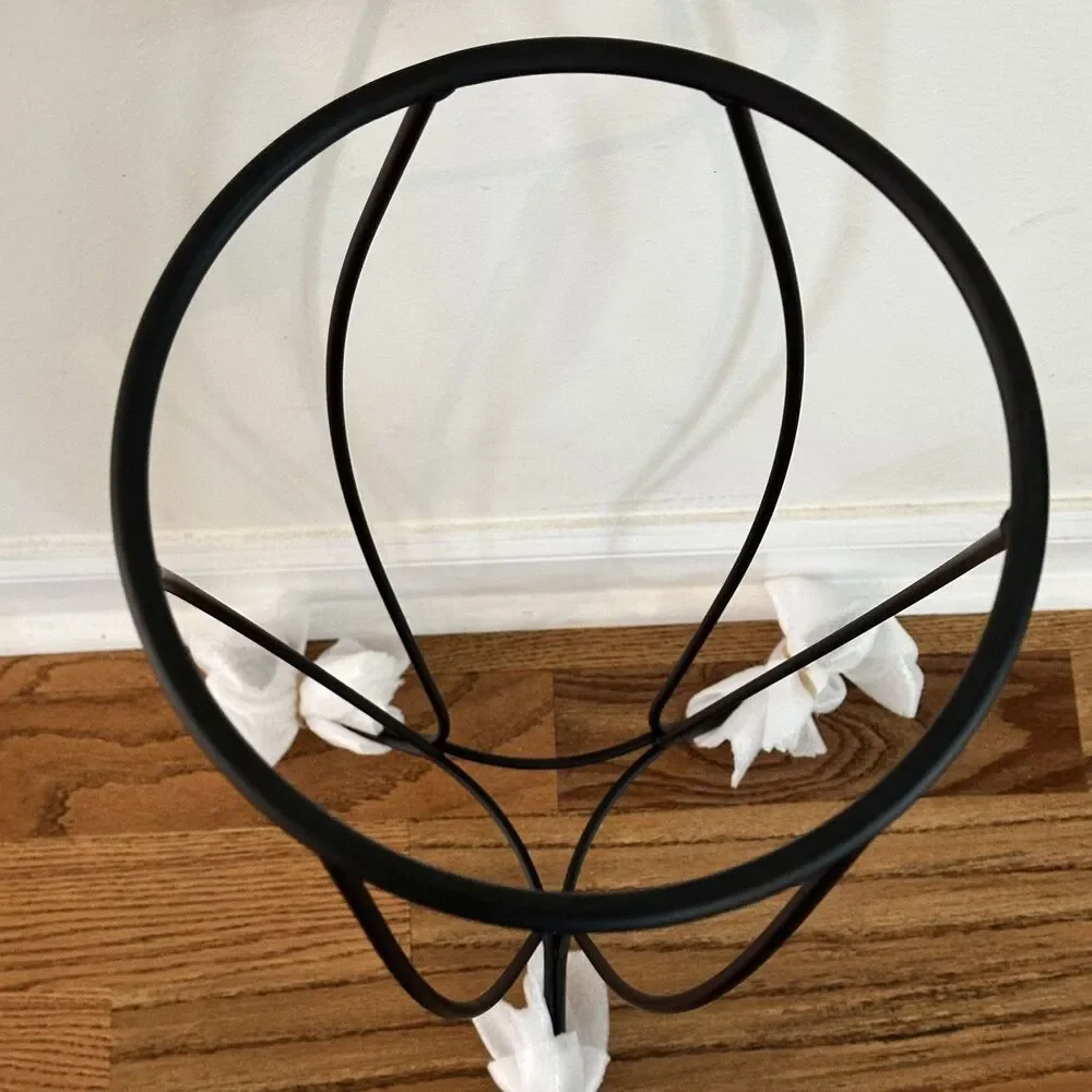 NEW Metal Floor Stand Partylite 3 wick candle plant holder - Picture 2 of 5